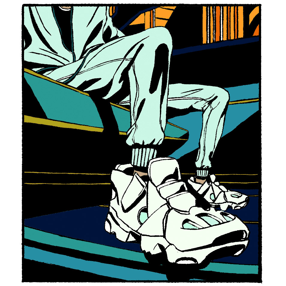 Acid Accessories sneaker perspective by Sascha Vernik / REVKIN